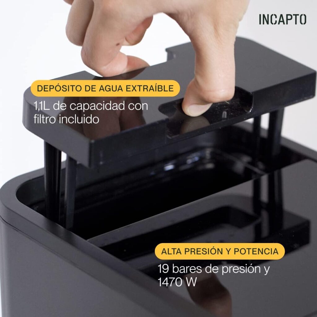 Cafetera superautomática Incapto - Opinión y review